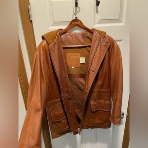 *VINTAGE* Men’s Leather Coach Jacket